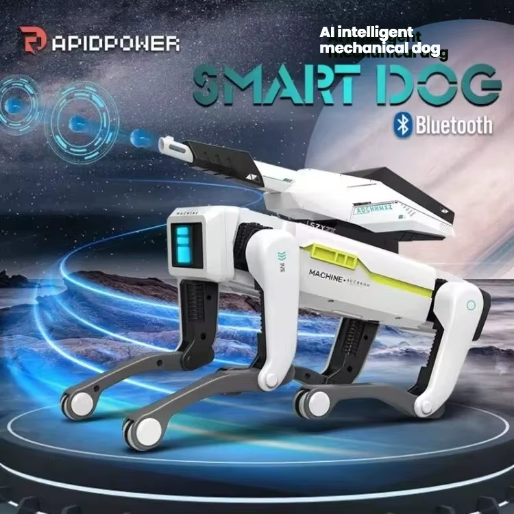 Rced Remote Control Robot Dog Handshake Clip AI Artificial Intelligence Dual System APP Programming Stunt Robot Toy