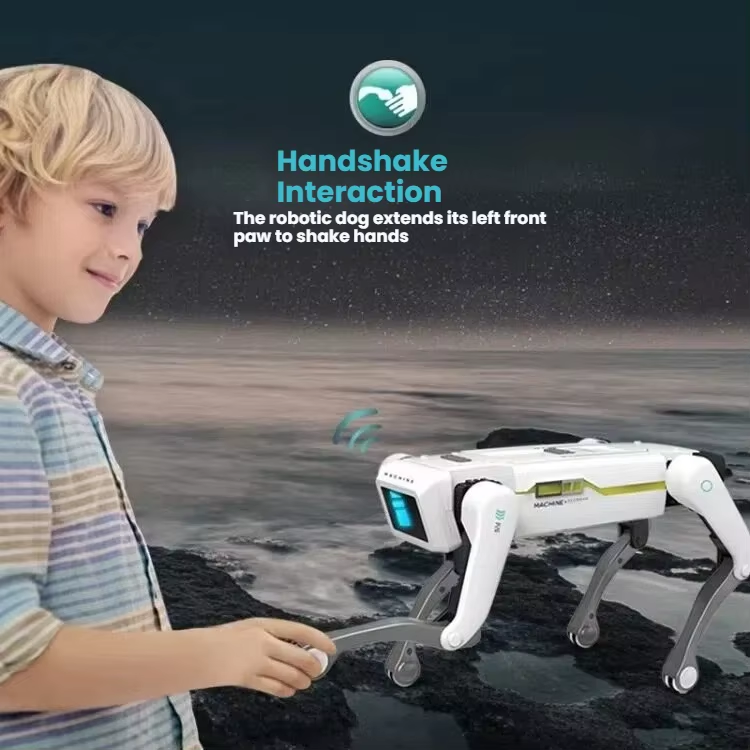 Rced Remote Control Robot Dog Handshake Clip AI Artificial Intelligence Dual System APP Programming Stunt Robot Toy