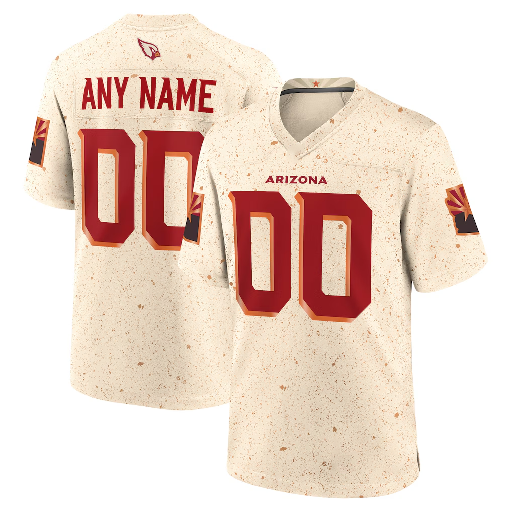 Rced Custom A.Cardinals Natural 2025 Rivalries Collection Game Stitched Jerseys