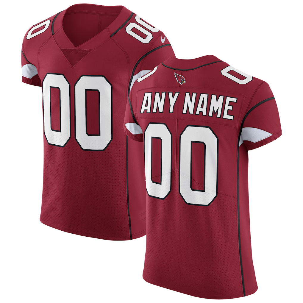 Rced Custom A.Cardinals White-Red Vapor Untouchable Elite Stitched Jerseys