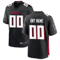 Rced Custom A.Falcons Black Home Game Stitched Jerseys