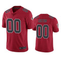 Rced Custom A.Falcons Red Color Rush Limited Stitched Jerseys