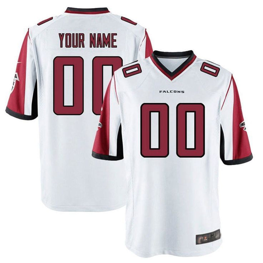 Rced Custom A.Falcons White Game Stitched Jerseys