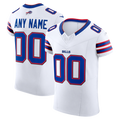 Rced Custom B.Bills White Vapor F.U.S.E. Elite Stitched Jerseys