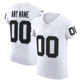 Rced Custom LV.Raiders White Vapor F.U.S.E. Elite Stitched Jerseys