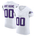 Rced Custom MN.Vikings White Vapor F.U.S.E. Elite Stitched Jerseys