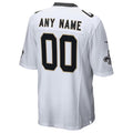 Rced Custom NO.Saints White Home Game Stitched Jerseys