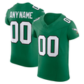 Rced Custom P.Eagles Kelly Green 2nd Alternate Vapor F.U.S.E. Elite Stitched Jerseys