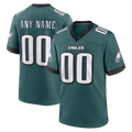 Rced Custom P.Eagles Midnight Green Team Stitched Jerseys