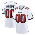 Rced Custom TB.Buccaneers White Team Game Stitched Jerseys