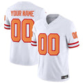 Rced Custom TB.Buccaneers White Vapor F.U.S.E. Limited Stitched Jerseys