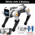 RC Mechanical Dog Intelligent AI RC Robot Dog Voice Command Programmable Singing Dancing Electronic Stunt Bionic Smart Robot Dog